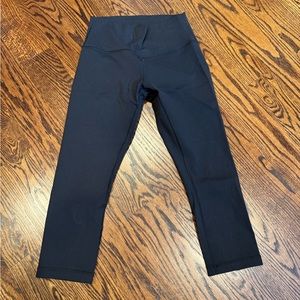 Lululemon - Black 25” Legging (Size 8)